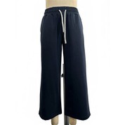 Gebreide broek met rechte-pijpen